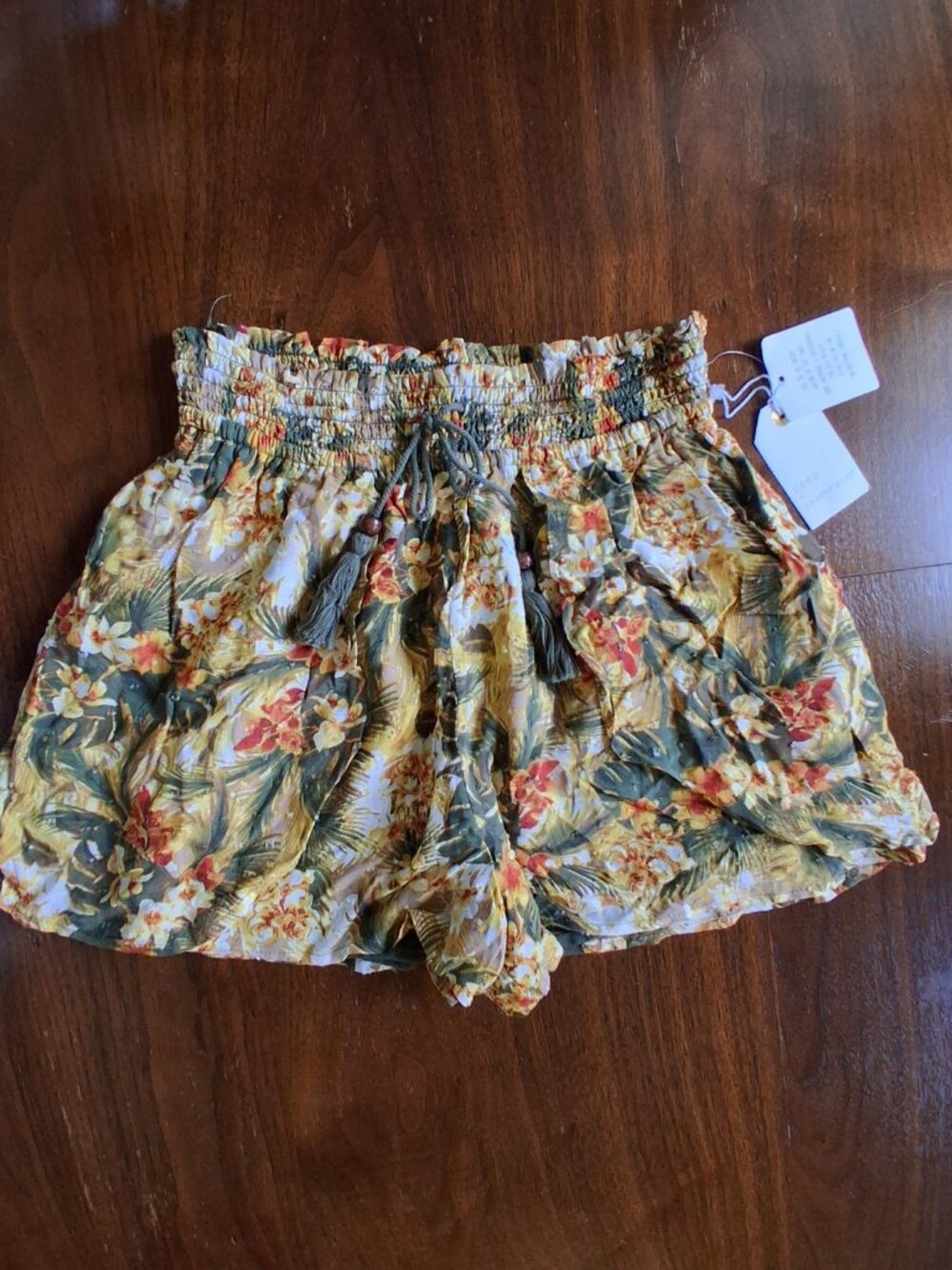 Coco + Jaimeson Tropical Floral Shorts NWT Sizes S & L